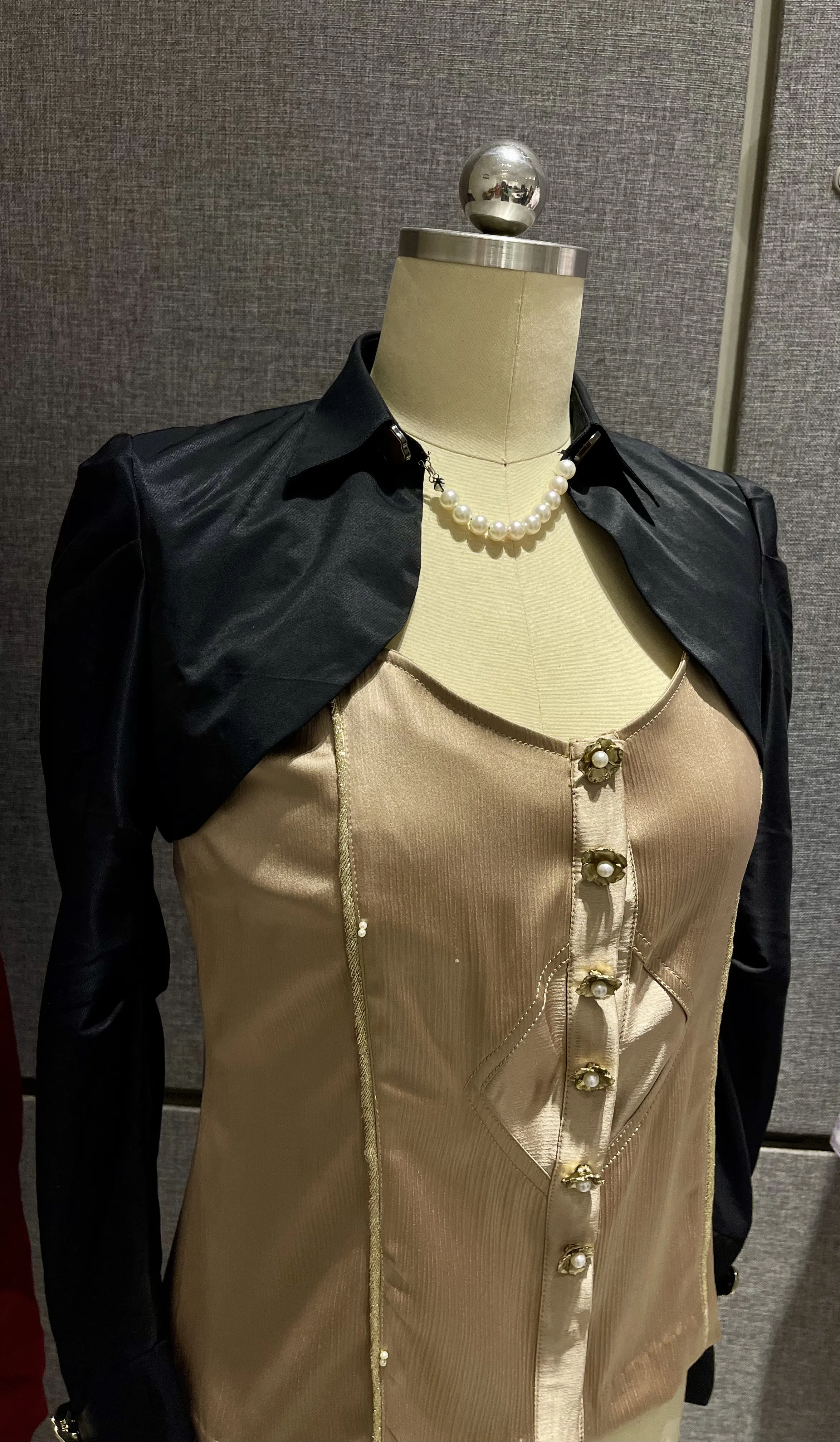 Hand stitching sample