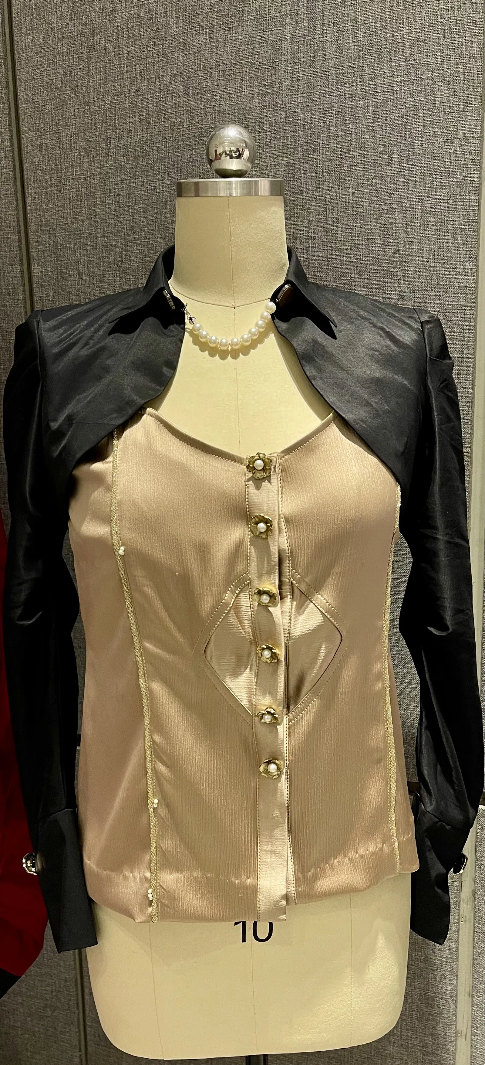 Hand stitching sample